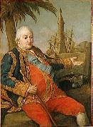 Pompeo Batoni Portrait of French Admiral Spain oil painting artist